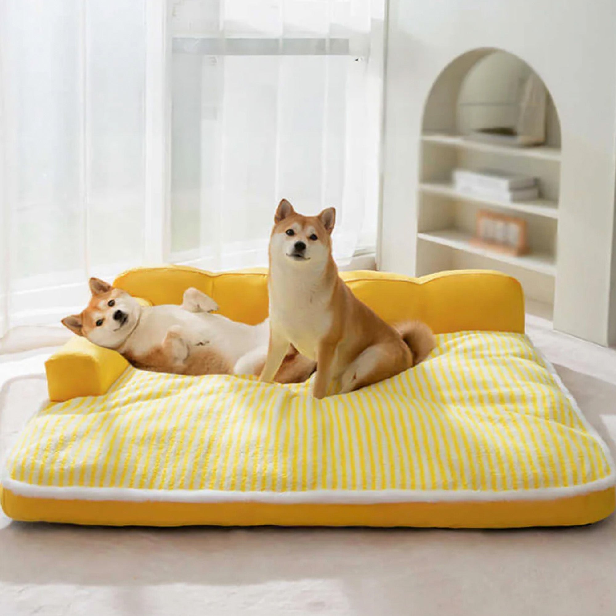 Orthopedic Dog Sofa Bed Large Supportive Washable Comfort