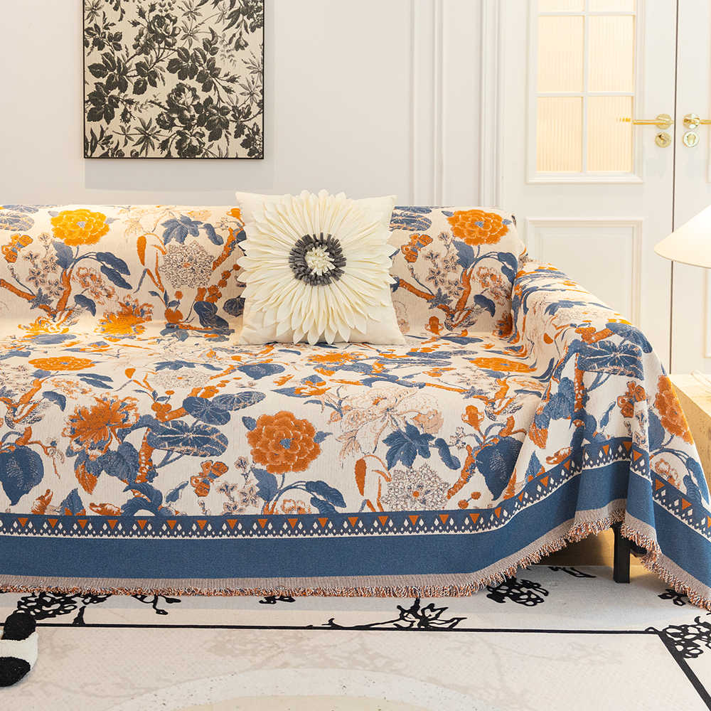 Vintage Romance Sofa Cover - Modern, Stylish & Durable Sofa Protection