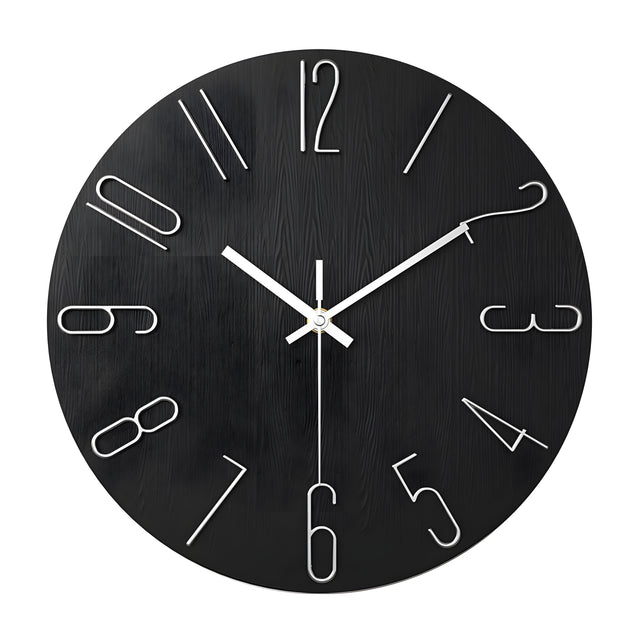 Simple Quartz Design Wall Clock - Silent Modern Style