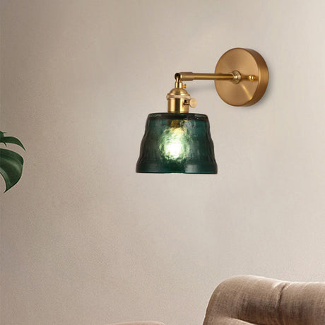 1-Bulb Adjustable Glass Wall Sconce 3