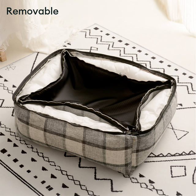 Cozy Pet Sofa Bed Set Includes Blanket Pillow Soft Durable