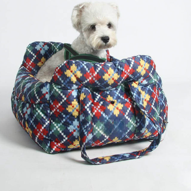 Versatile Pet Car Seat & Travel Carrier – Secure, Cozy & Easy to Clean