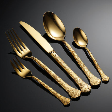 Aurora Gold Cutlery Set-2