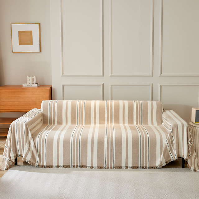 Classic Stripe Patterns Sofa Cover - Modern, Stylish & Durable Sofa Protection