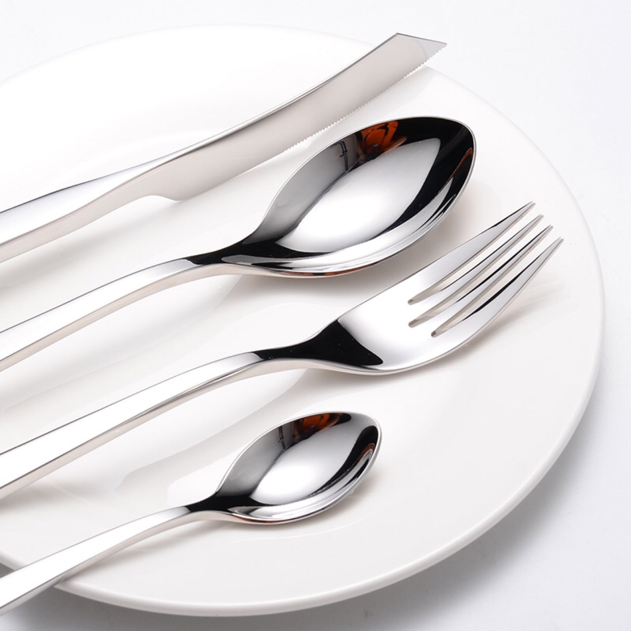  Ritz Silver Luxury Cutlery Set-5