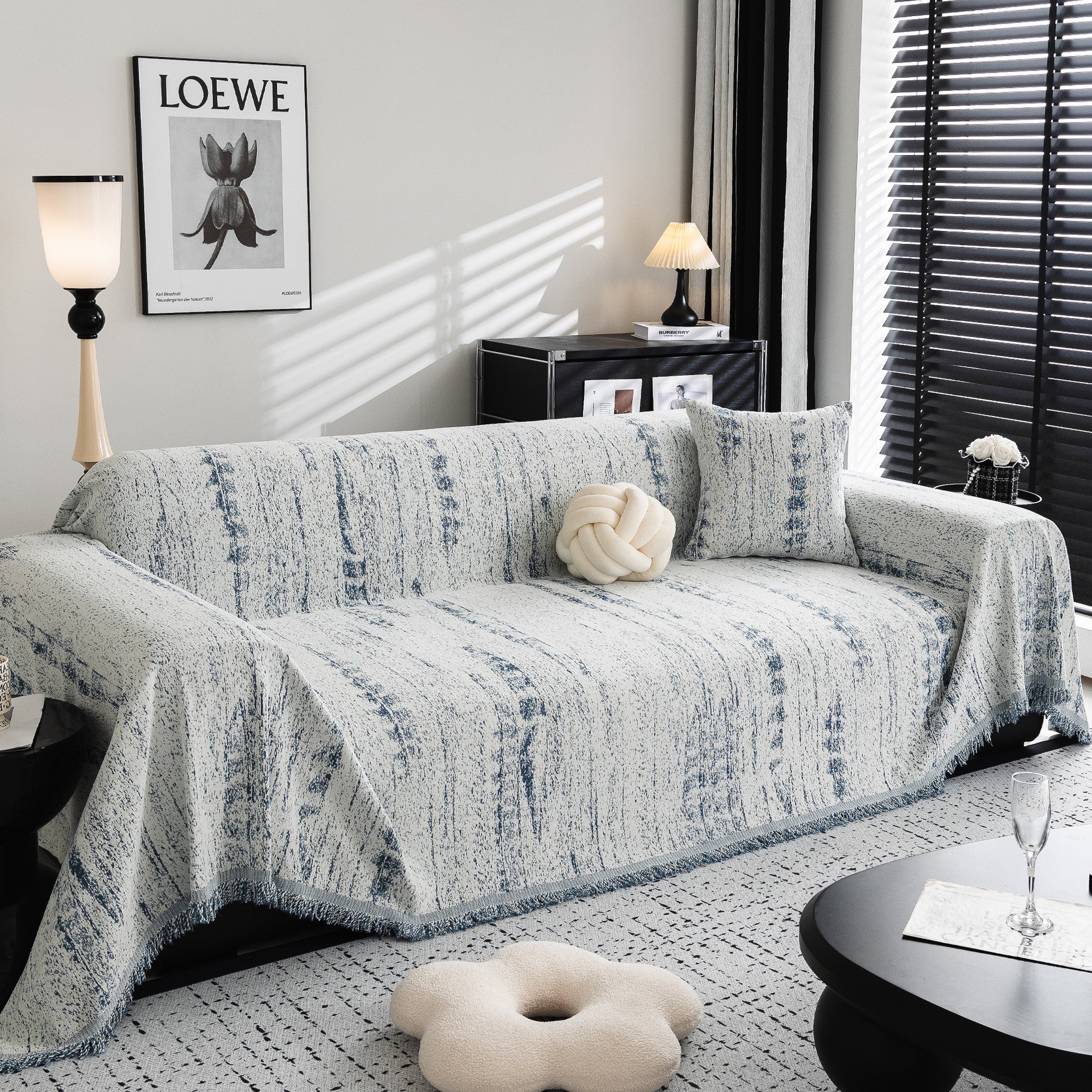 Contemporary Canvas Sofa Cover - Modern, Stylish & Durable Sofa Protection