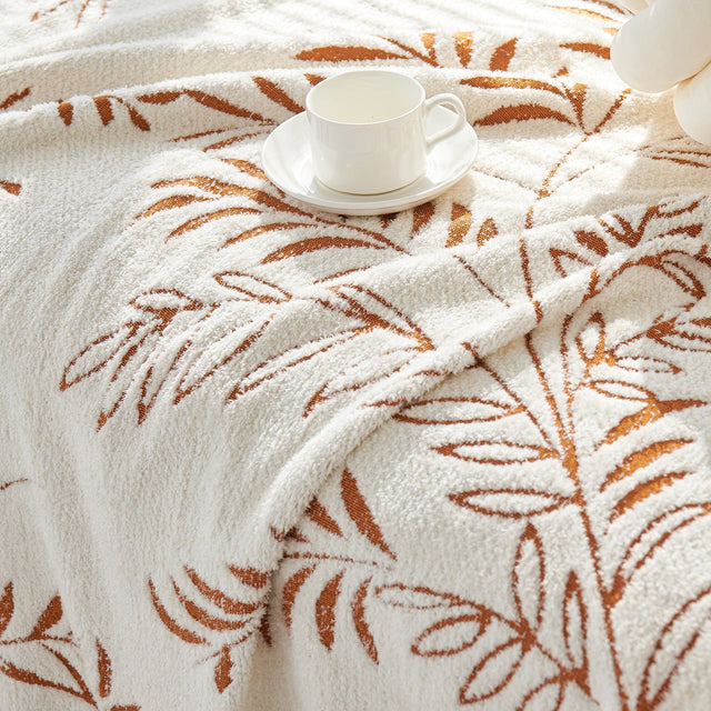 Cozy Winter Botanicals Sofa Cover - Modern, Stylish & Durable Sofa Protection