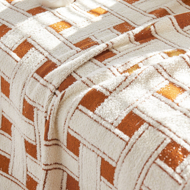 Cozy Winter Crosshatch Style Sofa Cover - Modern, Stylish & Durable Sofa Protection