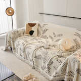 Cozy Winter Botanicals Sofa Cover - Modern, Stylish & Durable Sofa Protection