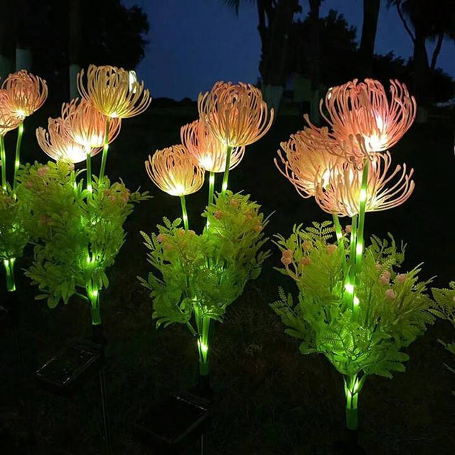 Fairy Flower LED Lamp – Whimsical Floral Design in Steel