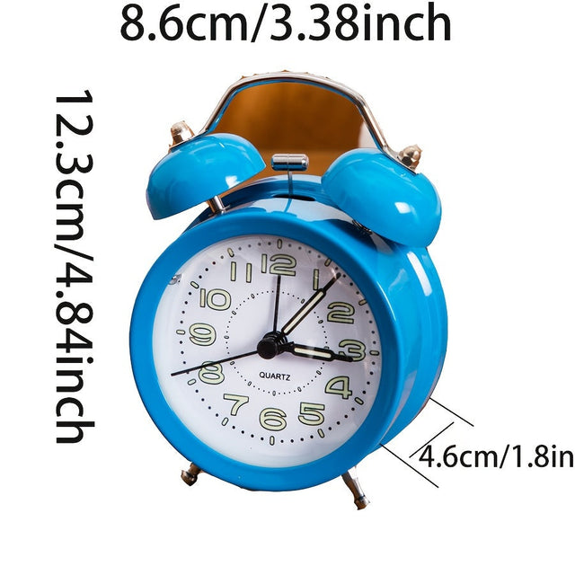 Timeless Echo Elegant Classic Alarm Clock with Nightlight