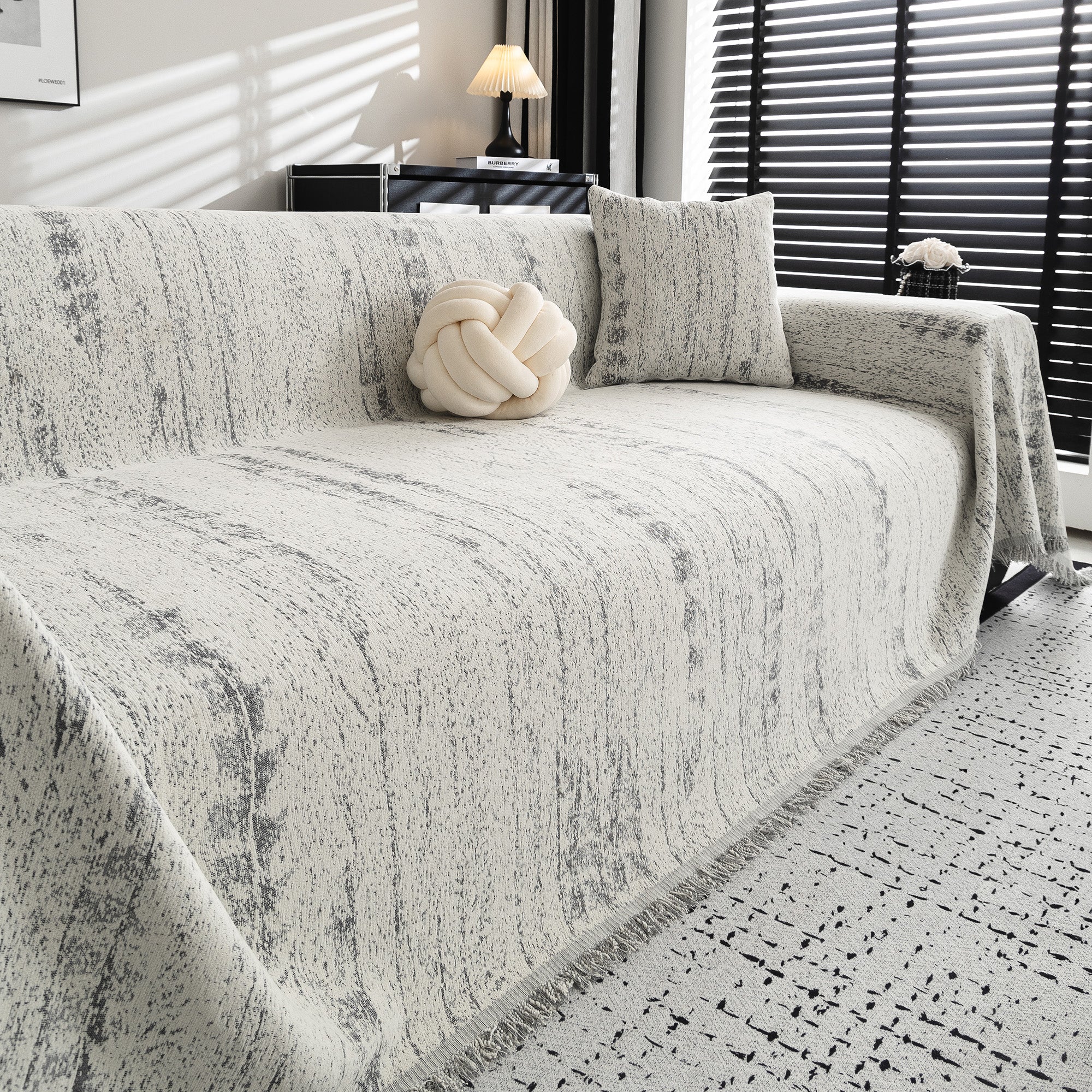 Contemporary Canvas Sofa Cover - Modern, Stylish & Durable Sofa Protection