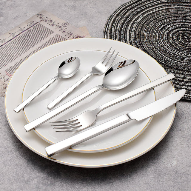  Elysian Silver Luxury Cutlery Set-3