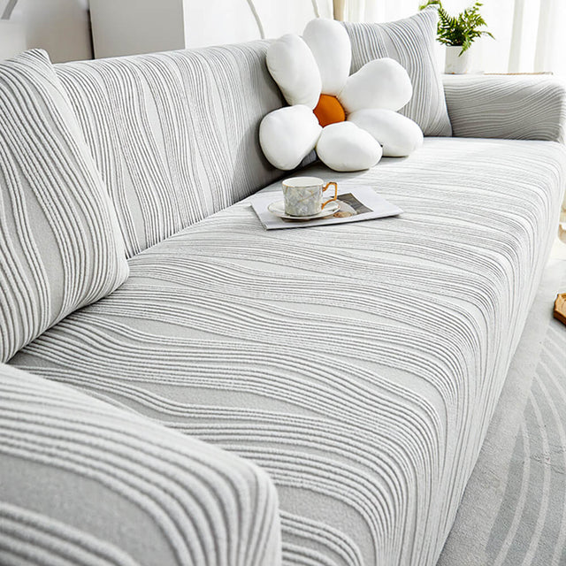 Jacquard Stretch Full-Cover Anti-scratch Couch Cover Soft Pet-Friendly