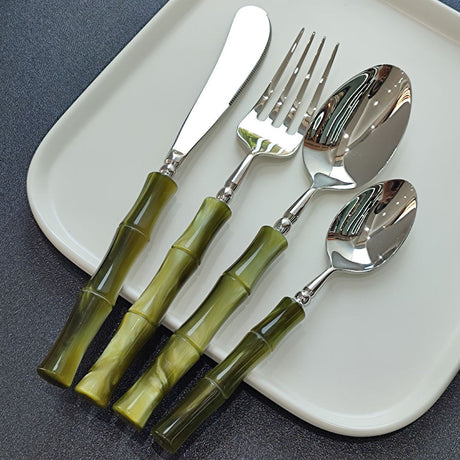  Zen Bamboo Cutlery Set-1
