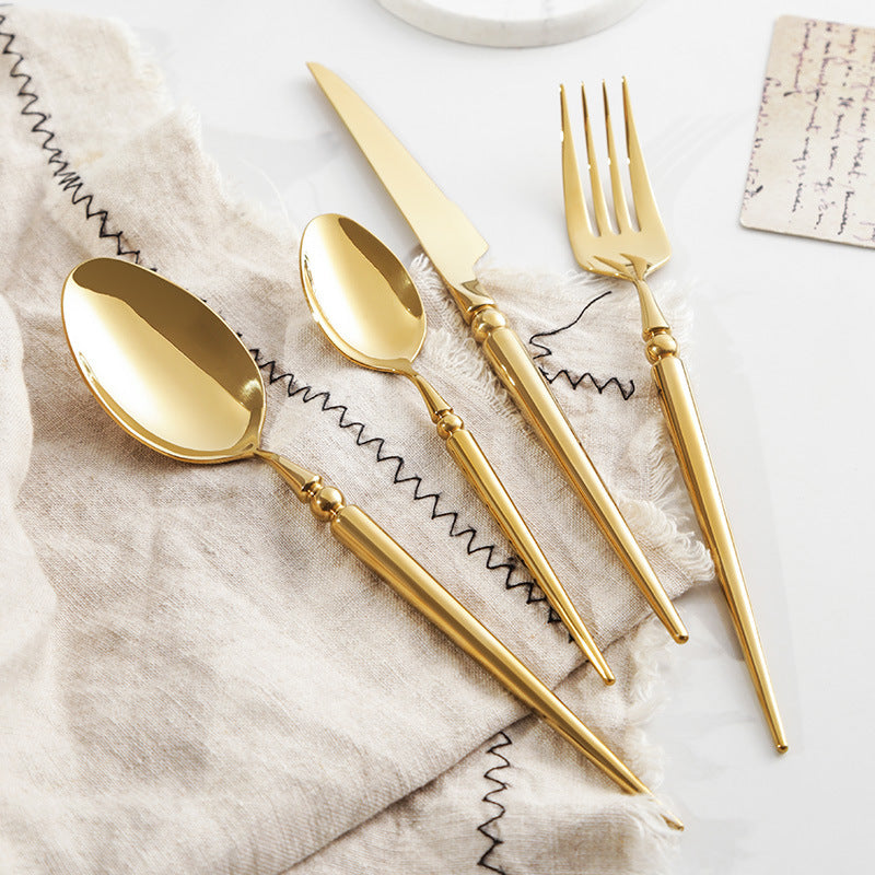  Vivian Gold Cutlery Set-1