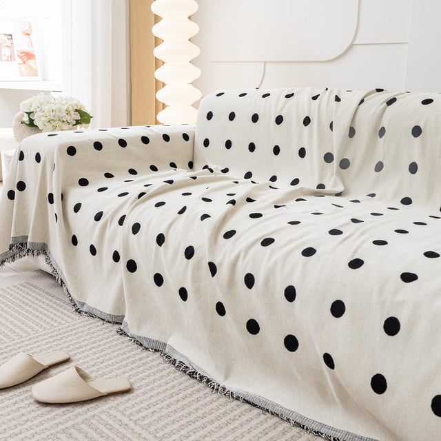 Black Boba Reversible Comfort Sofa  Cover - Modern, Stylish & Durable Sofa Protection