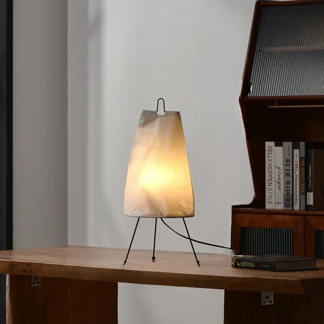 Japanese-Inspired LED Floor Lamp – Elegant, Minimalist Design