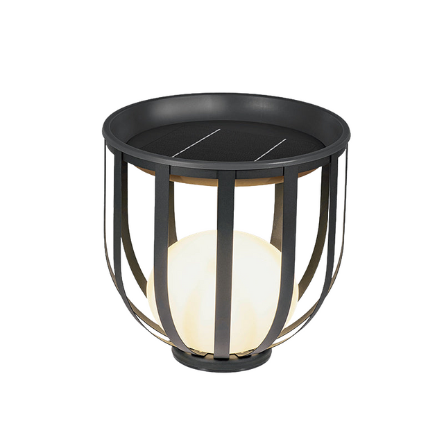 Solar-Powered Garden Lamp – Elegant Waterproof Design