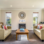 TimeSphere LED 3D Digital Clock with Calendar and Temp Display