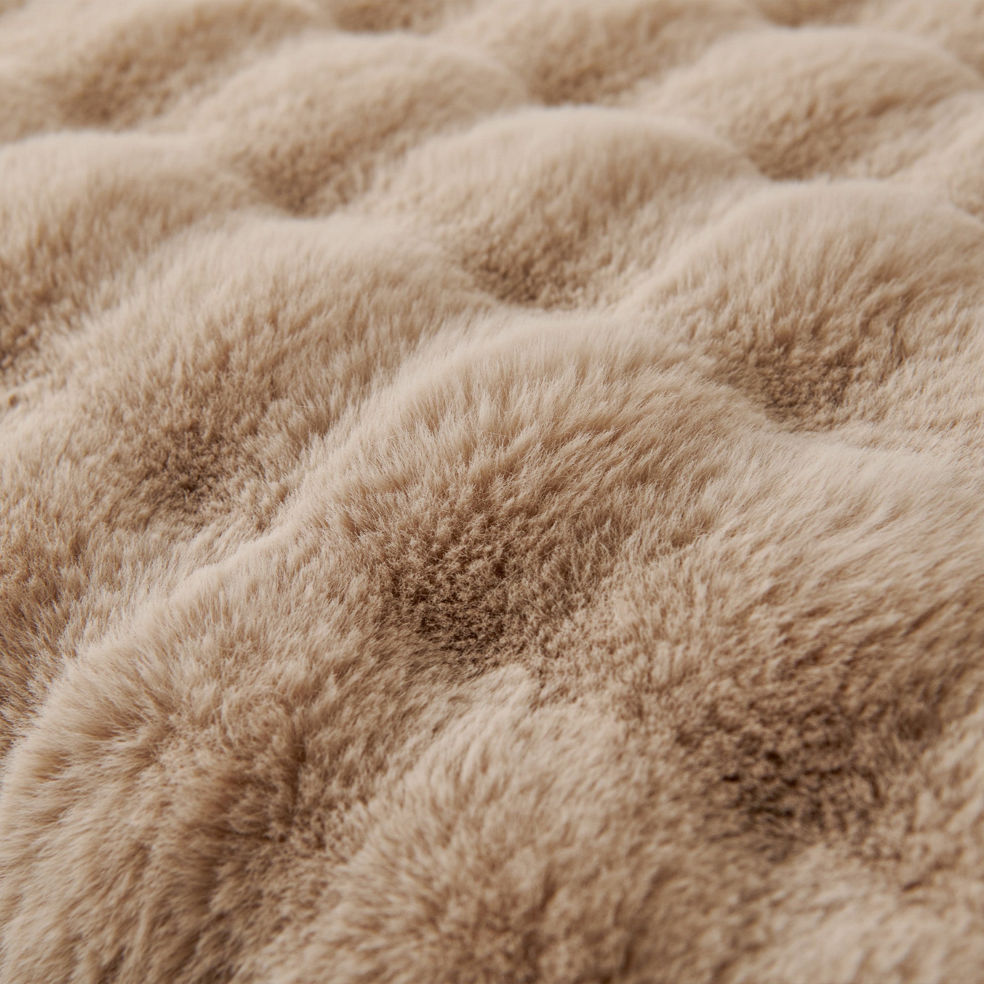 Luxe Ripple Faux Fur Sofa Cover - Modern, Stylish & Durable Sofa Protection