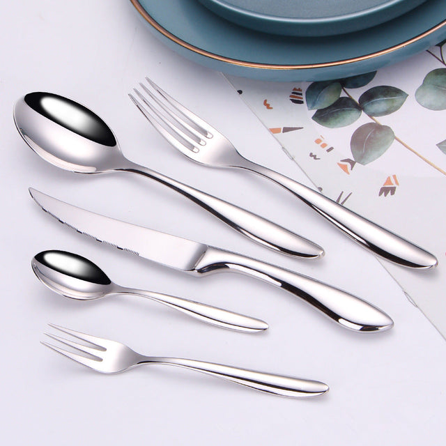  Marissa Silver Luxury Cutlery Set-2