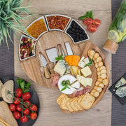 GrandeBoard – Elegant Acacia Wood Cheese Board Set