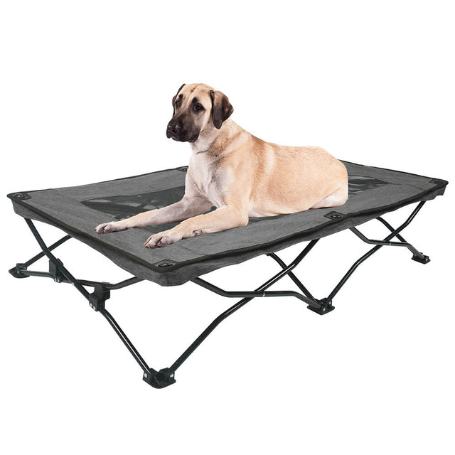 Breathable Moisture Resistant Foldable Elevated Camping Cot Big Dog Bed