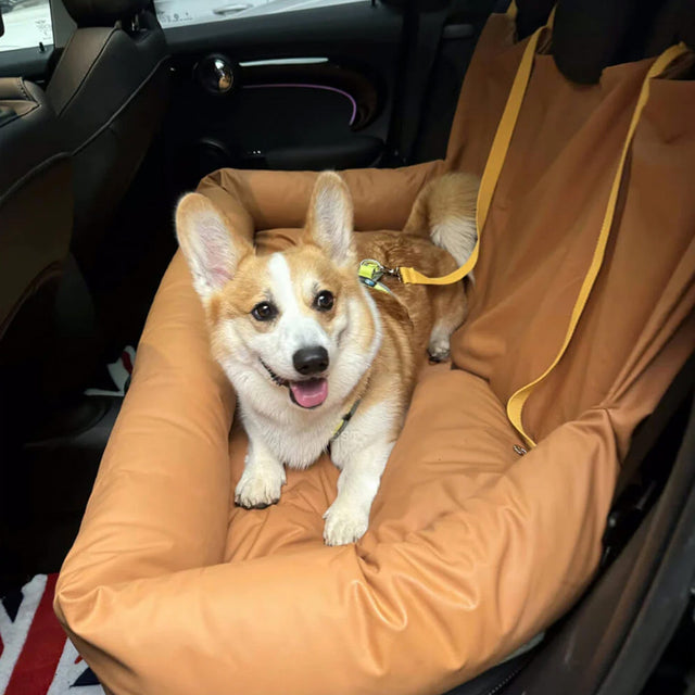 Waterproof Dog Car Seat – Secure, Spacious, and Travel-Friendly