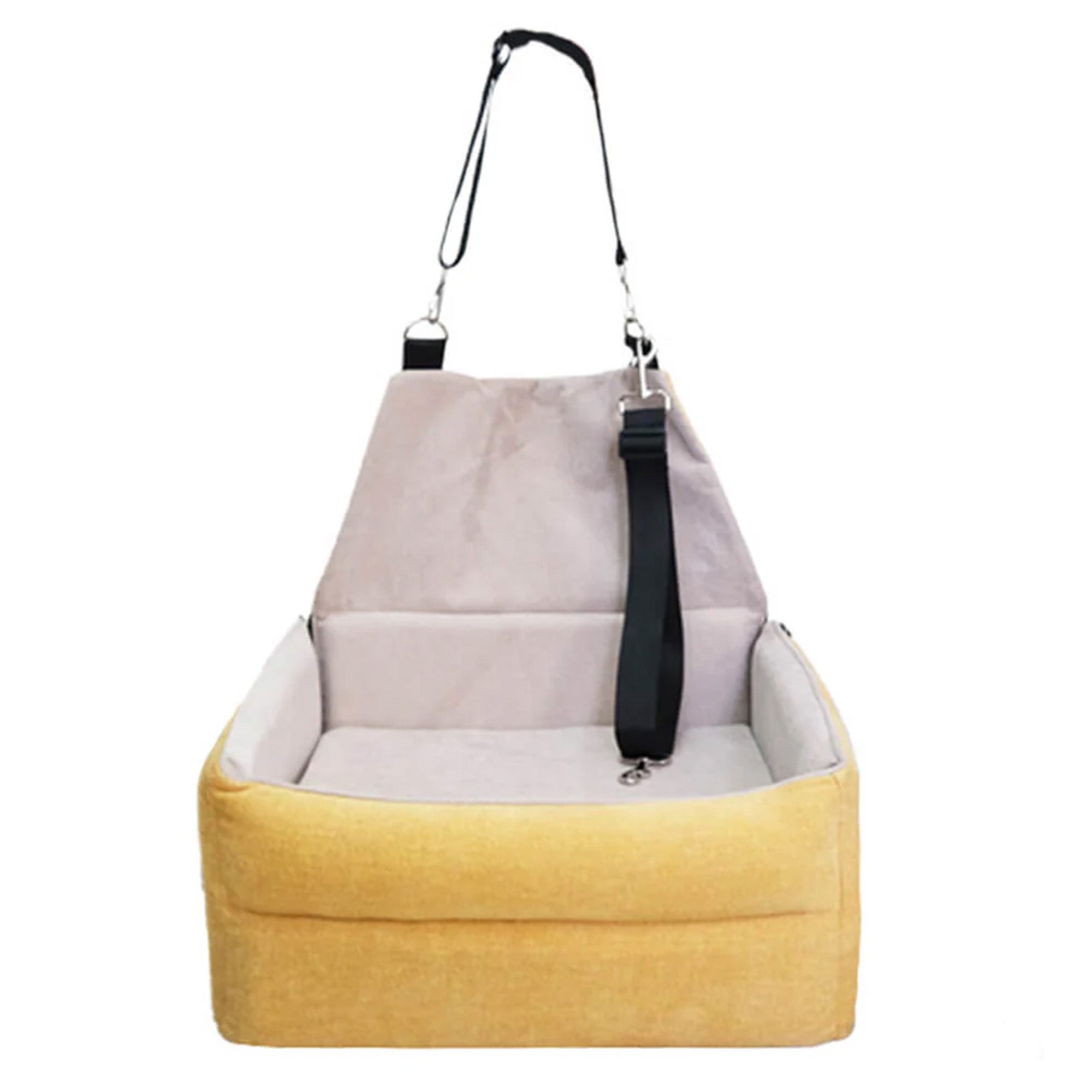 Comfortable Dog Car Seat Bed – Secure, Plush, and Travel-Ready