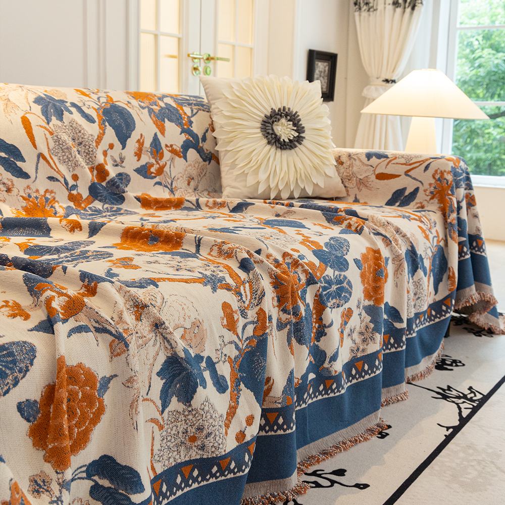 Vintage Romance Sofa Cover - Modern, Stylish & Durable Sofa Protection