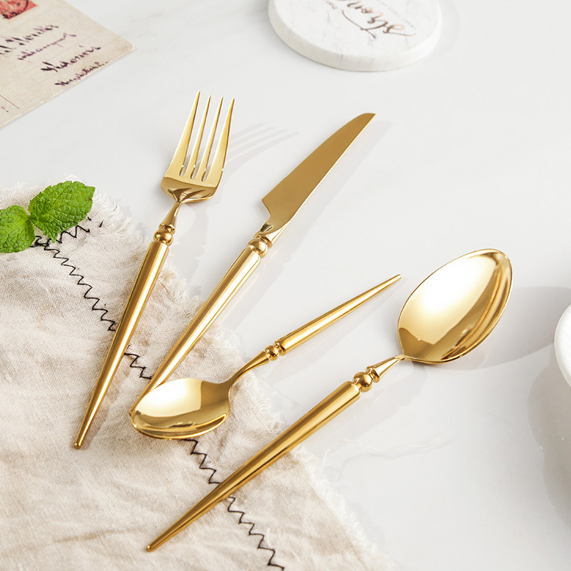  Vivian Gold Cutlery Set-4
