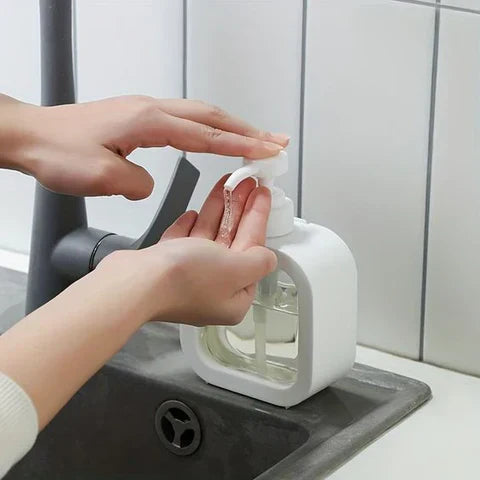 SkandiPure Soap Dispenser - Minimalist Nordic Design Durable