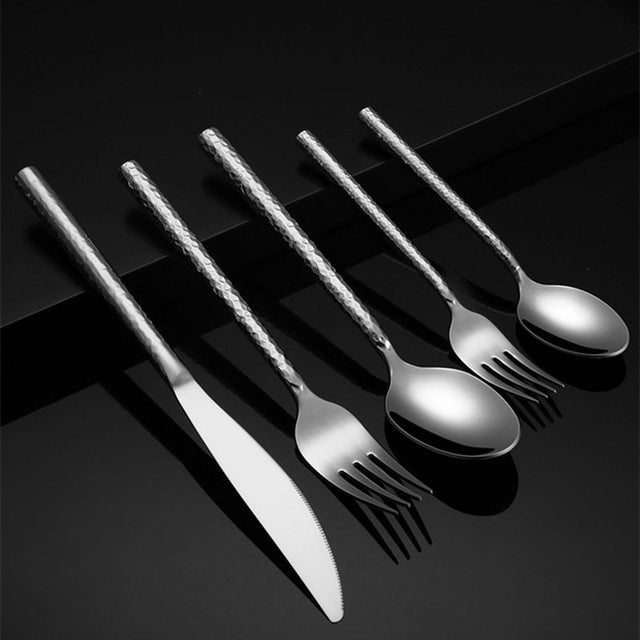  Elle Silver Luxury Cutlery Set-4