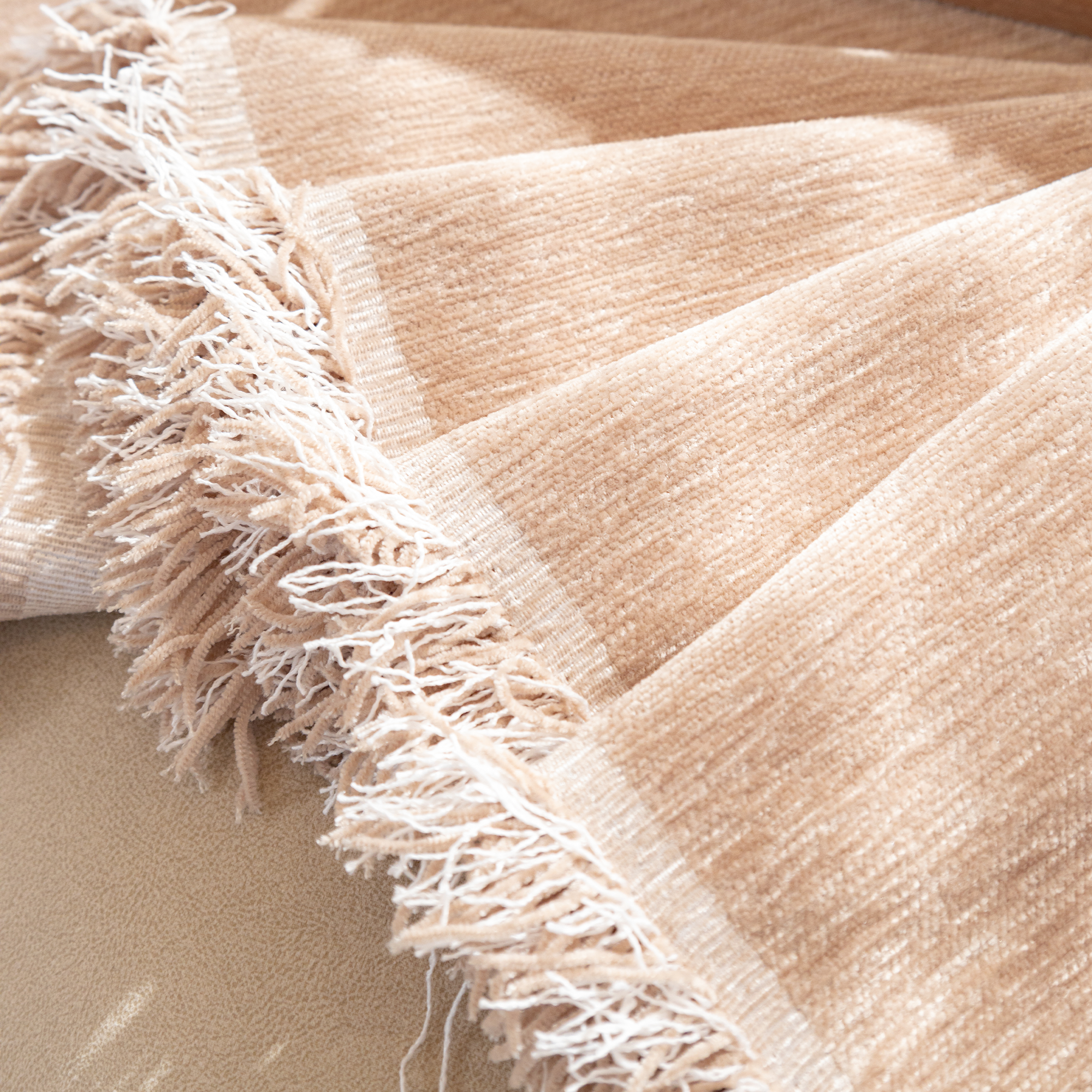 Smooth Mocha Sofa Cover - Modern, Stylish & Durable Sofa Protection