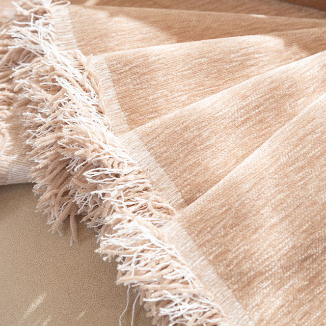 Smooth Mocha Sofa Cover - Modern, Stylish & Durable Sofa Protection