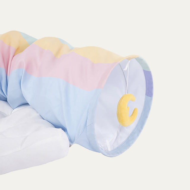 Candy Cloud Cat Tunnel – Soft, Cozy, and Playful