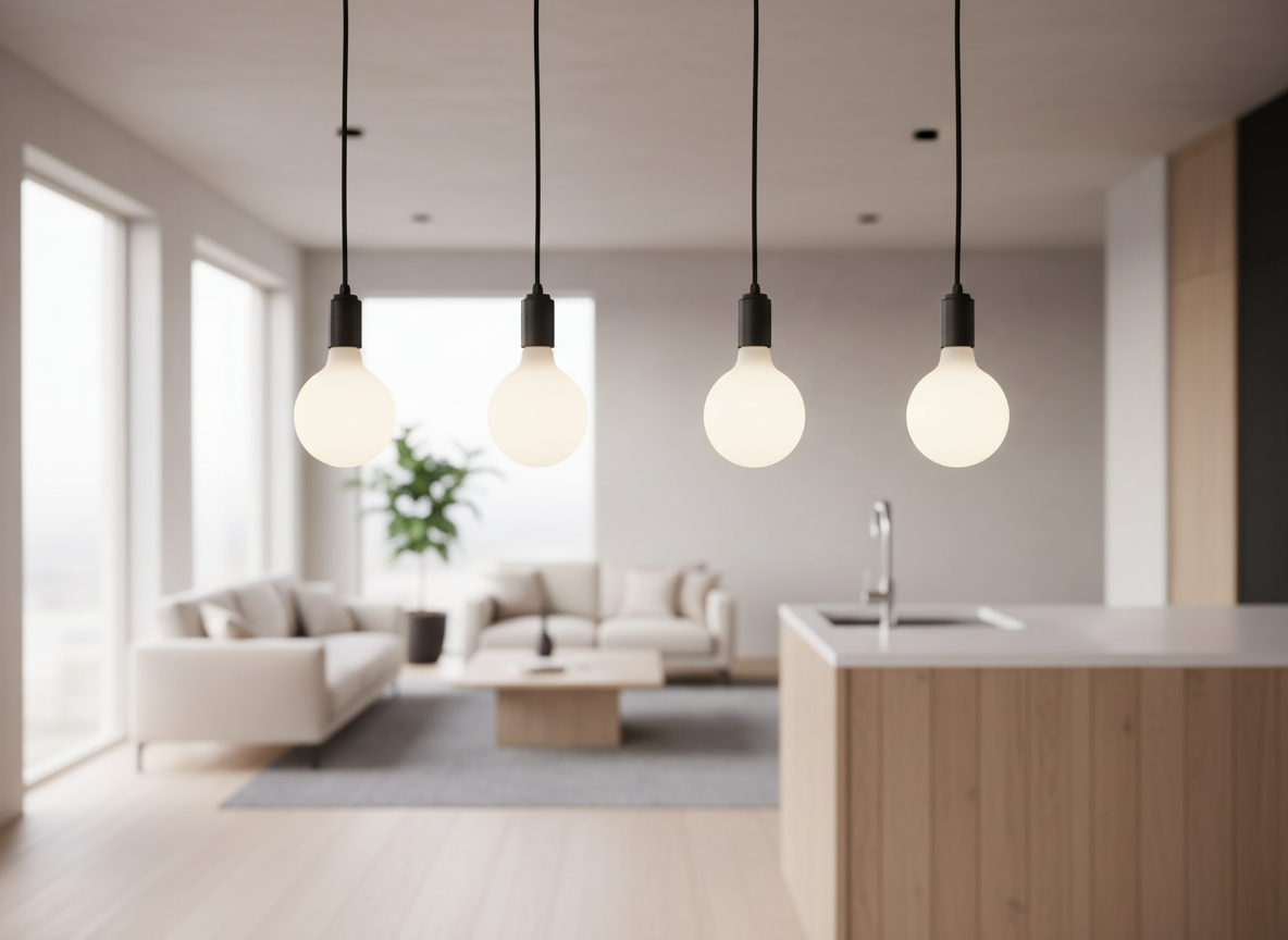 4 PCS E27 LED Light Bulbs