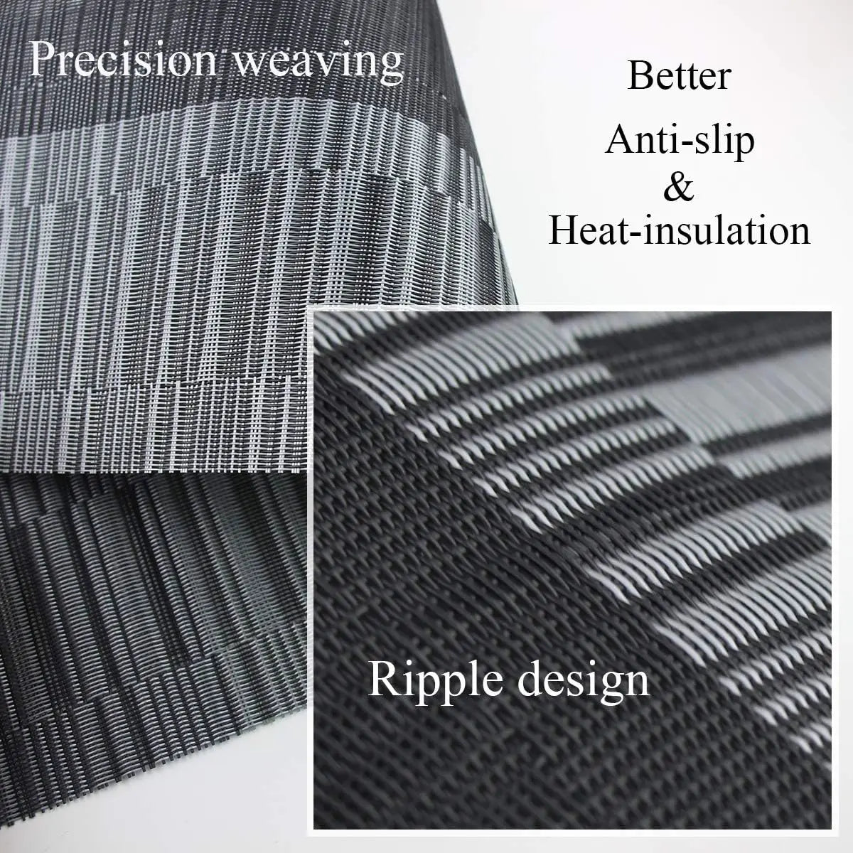 TableWove – Luxury Heat-Resistant Washable Placemats