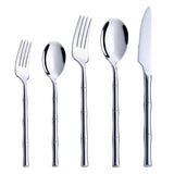  Aldomara Bamboo Gold/Silver Cutlery Set-6