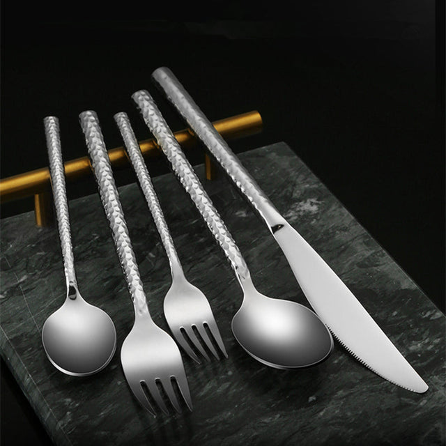  Elle Silver Luxury Cutlery Set-5