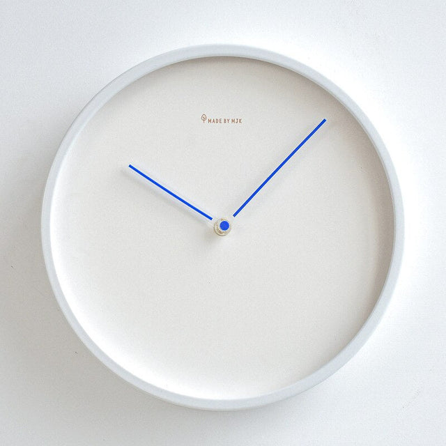ScandiTime Minimalist Wall Clock with Silent Quartz Movement