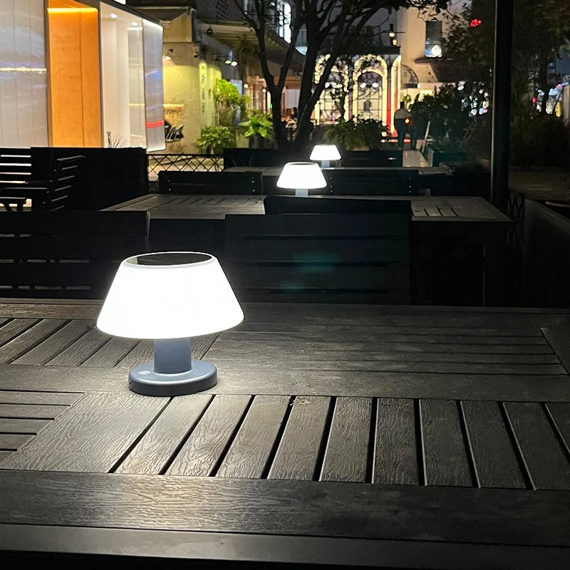 Solar LED table lamp