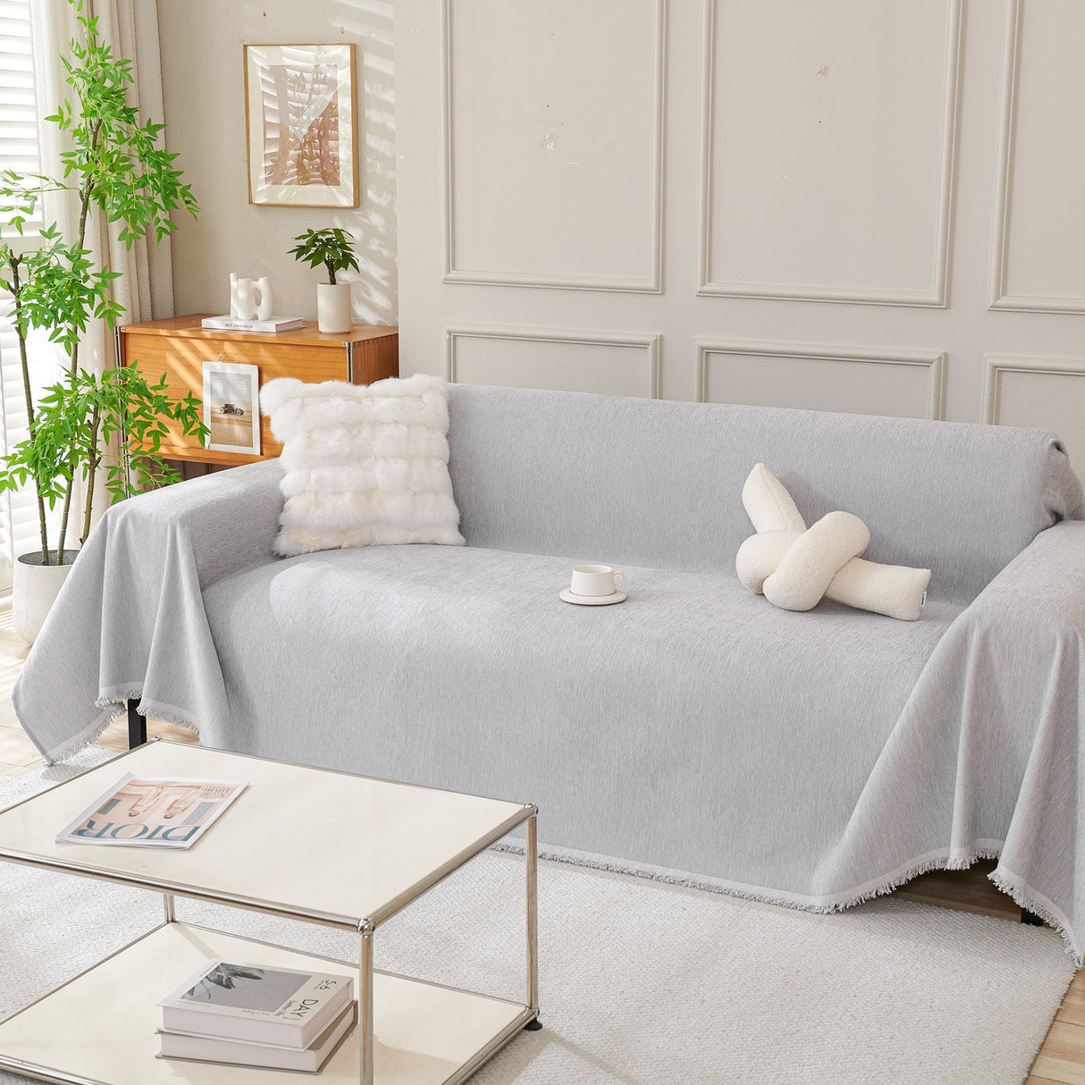 Pure Embrace Sofa Cover - Modern, Stylish & Durable Sofa Protection