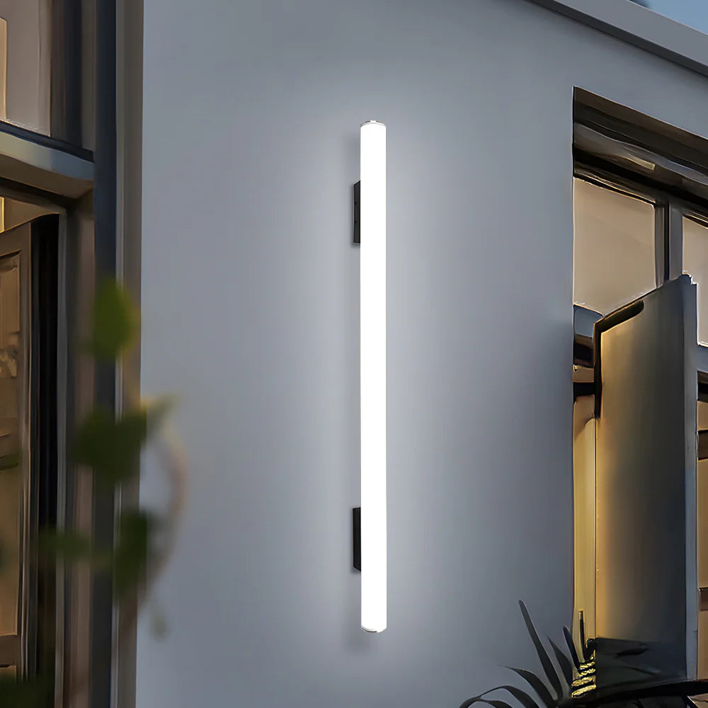 Nordic Outdoor LED Wall Light – IP65 Waterproof Garden Wall Sconce