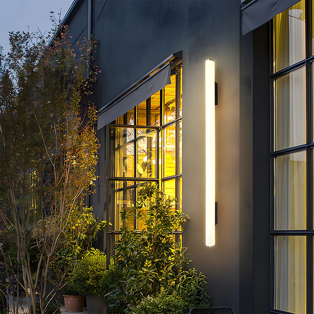 Nordic Outdoor LED Wall Light – IP65 Waterproof Garden Wall Sconce