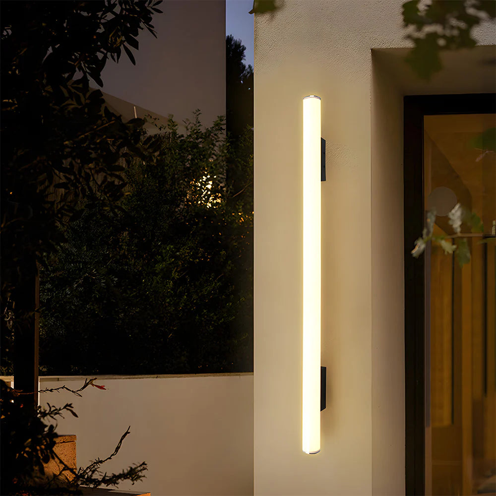 Nordic Outdoor LED Wall Light – IP65 Waterproof Garden Wall Sconce