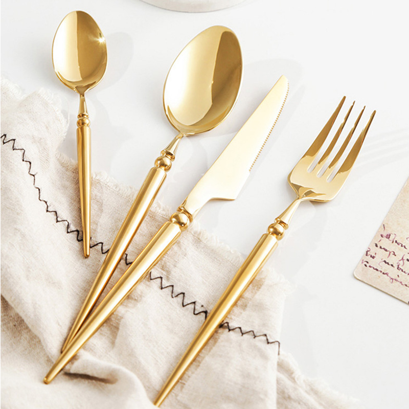  Vivian Gold Cutlery Set-5