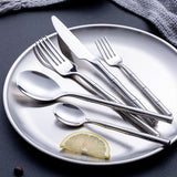  Aldomara Bamboo Gold/Silver Cutlery Set-1