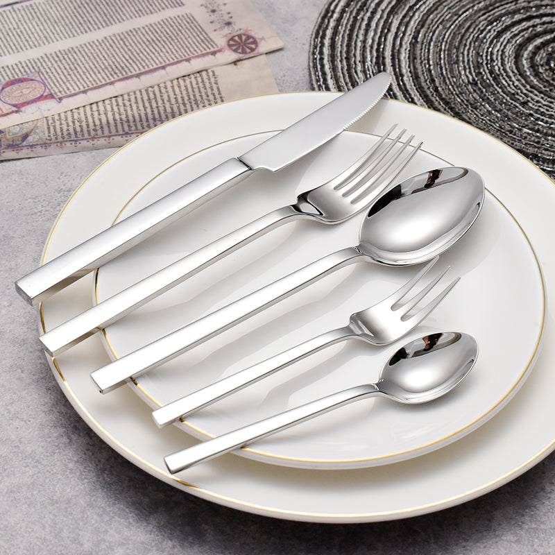  Elysian Silver Luxury Cutlery Set-4